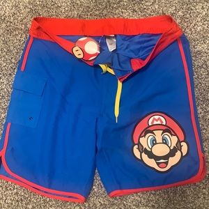 Super Mario board shorts, size L